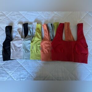 FP Movement Good Karma Square Neck Bras-set of 6